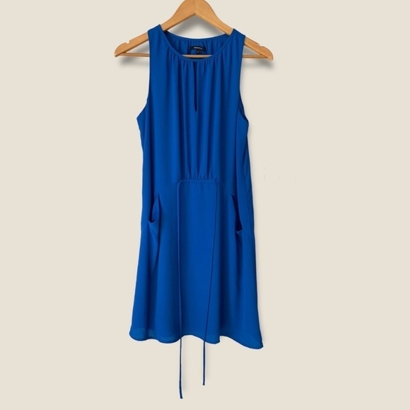 RW&CO. Royal Blue Sleeveless Dress - Picture 2 of 9
